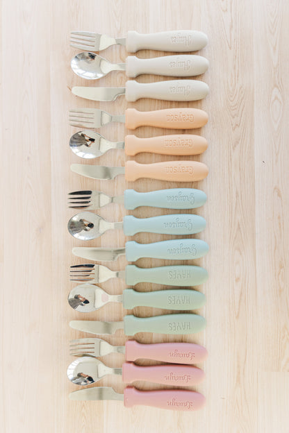 Personalized Toddler Utensils (set of 3)