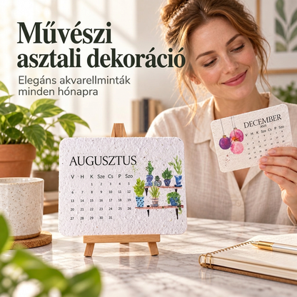 🪻 Elültethető „Timeless” magpapír naptár 2027