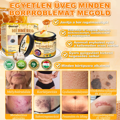 🐝🦠 𝐇𝐞𝐚𝐥𝐫𝐢𝐳𝐞® Méhméreg Komplex Arckrém – A természetes bőrápolás új generációja hidratáltabb, simább és ragyogóbb bőrért 🌿✨