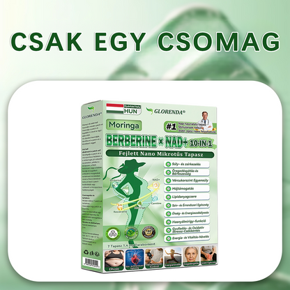 🔥 Már csak 10 csomag maradt! Most további 50% kedvezménnyel! 𝐆𝐋𝗢𝗥𝐄𝐍𝐃𝑨® Moringa · Berberin × NAD⁺ tartalmú napi támogató ápolás