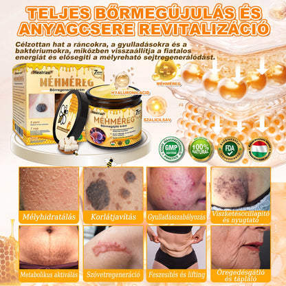 🐝🫎 𝐇𝐞𝐚𝐥𝐫𝐢𝐳𝐞® Méhméreg Komplex Arckrém – A természetes bőrápolás új generációja hidratáltabb, simább és ragyogóbb bőrért 🌿✨