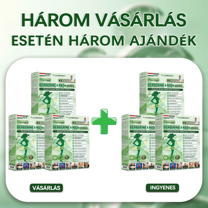 🔥 Már csak 10 csomag maradt! Most további 50% kedvezménnyel! 𝐆𝐋𝗢𝗥𝐄𝐍𝐃𝑨® Moringa · Berberin × NAD⁺ tartalmú napi támogató ápolás
