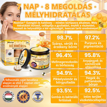 🐝🫎 𝐇𝐞𝐚𝐥𝐫𝐢𝐳𝐞® Méhméreg Komplex Arckrém – A természetes bőrápolás új generációja hidratáltabb, simább és ragyogóbb bőrért 🌿✨